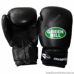 Тренувальні рукавиці Green Hill Champion (BGC-2040, чорні)