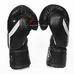 Боксерские перчатки Lev Sport с увеличенным манжетом кожзам (1333, черные)
