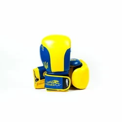 Перчатки боксерские Power Play 3021 yellow
