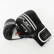 Снарядні рукавиці Power Play PU (3025, чорно-білий)