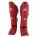 Защита голени и стопы Adidas WAKO Semi-Contact (WAKOGSS11-RD, красный)