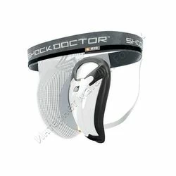 Защита паха (бандаж) Shock Doctor с ракушкой Bio Flex (GGSDBF, серая)