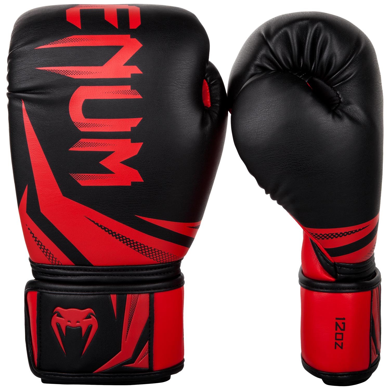 Боксерские перчатки Venum Challenger 3.0 Black/Red (03525-100-BKRD