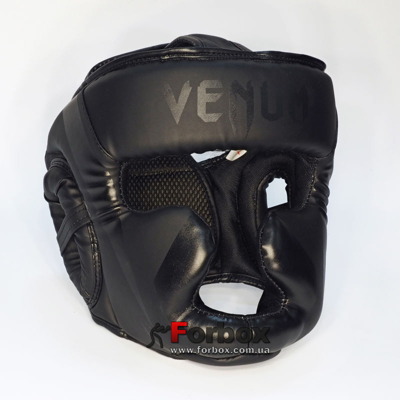 Шлем боксерский с полной защитой Venum Challenager (BO-7041-BK, черный ...